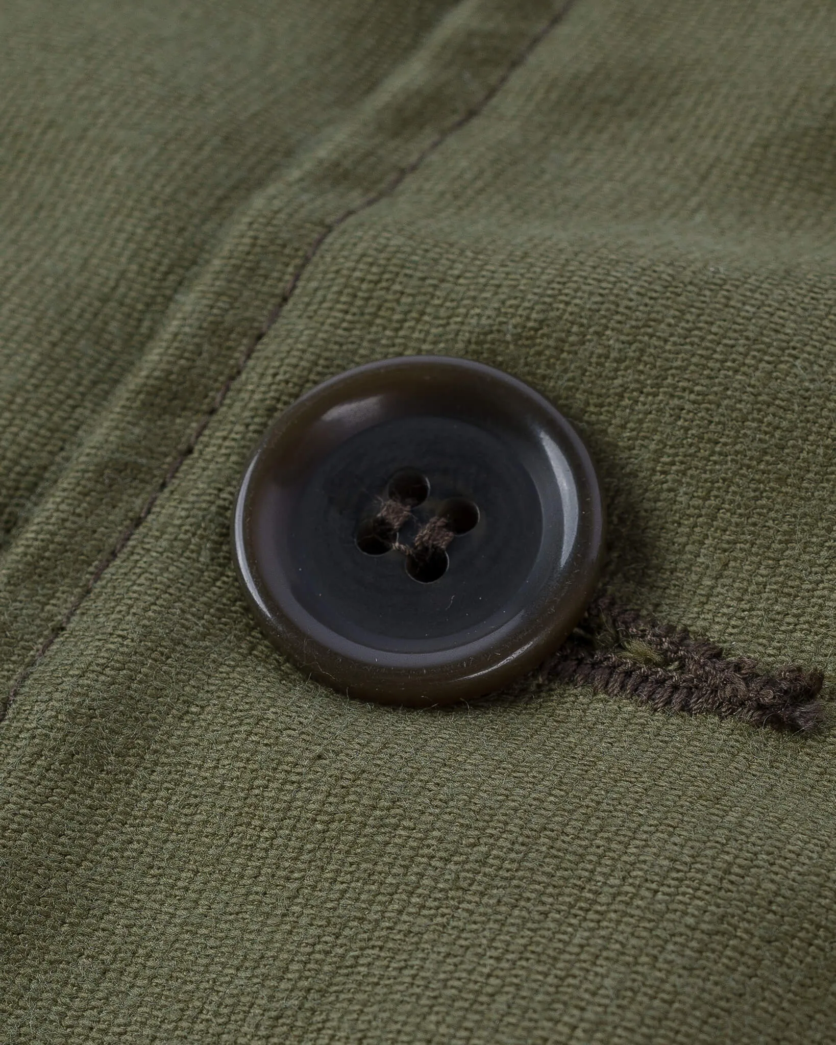 Whipcord A2 Deck Jacket - Olive Drab Green