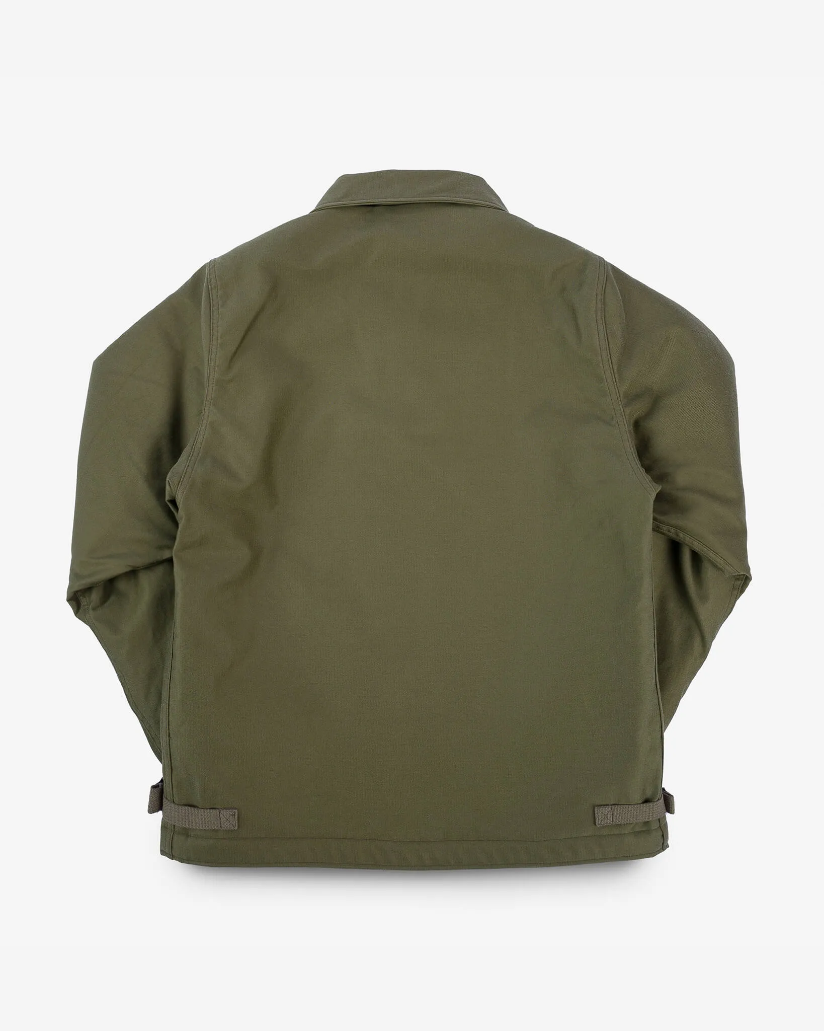 Whipcord A2 Deck Jacket - Olive Drab Green