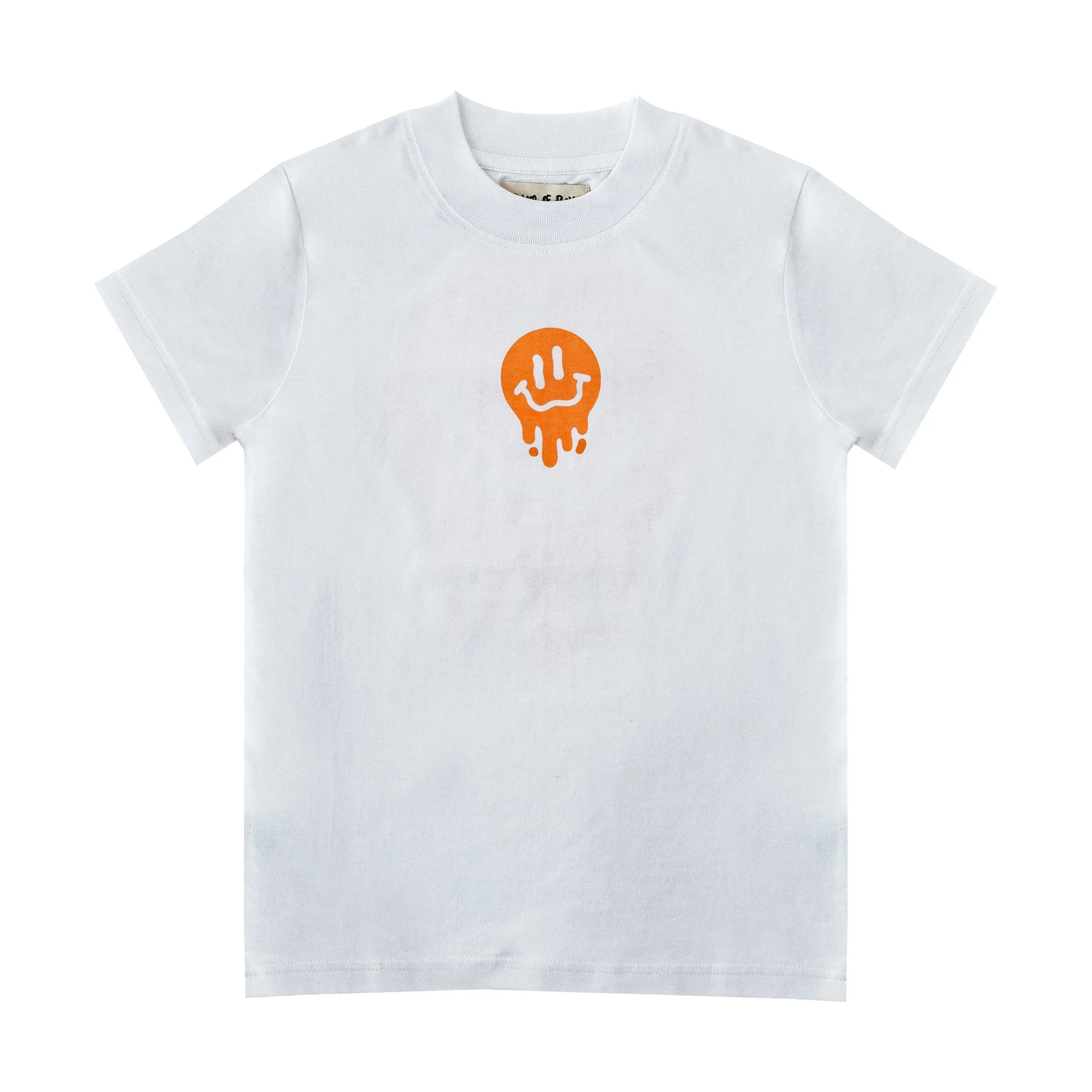 White Drippin in Smiles Tee