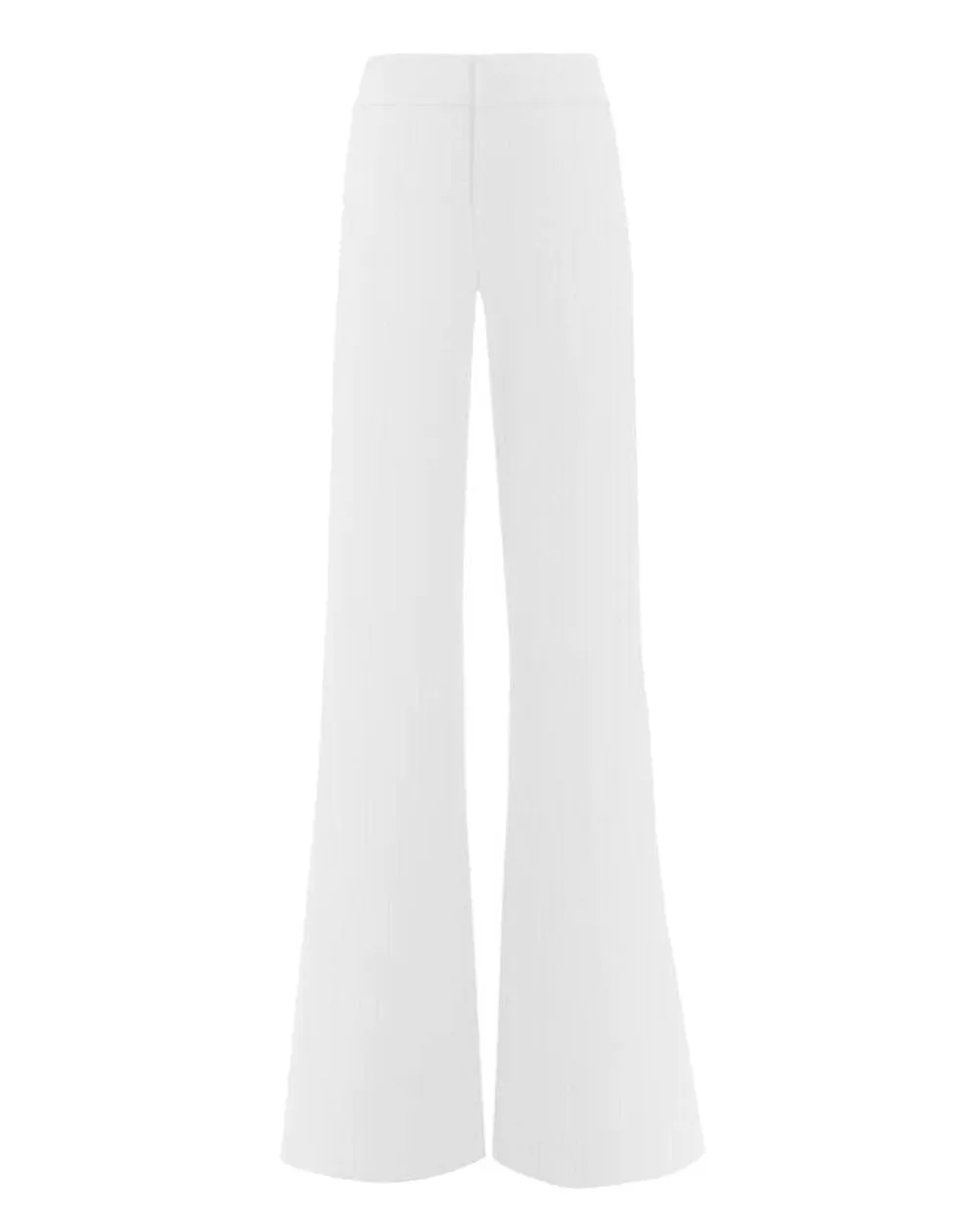 White Dylan High Waisted Wide Leg Pant