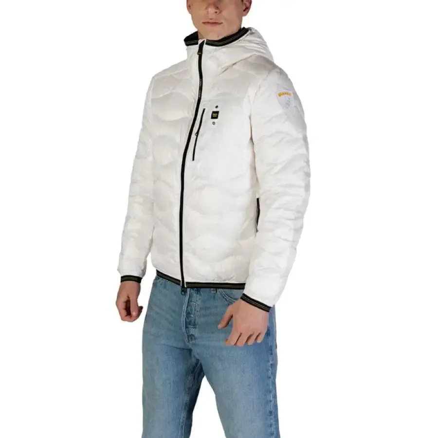 White Hooded Puffer Jacket