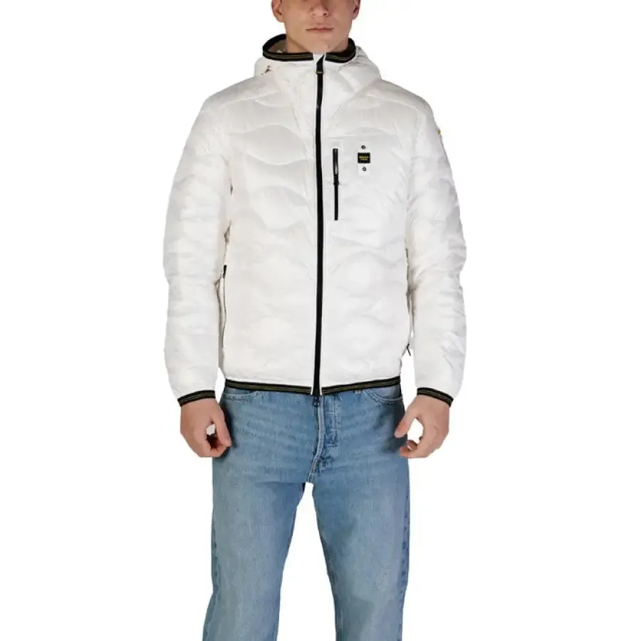 White Hooded Puffer Jacket