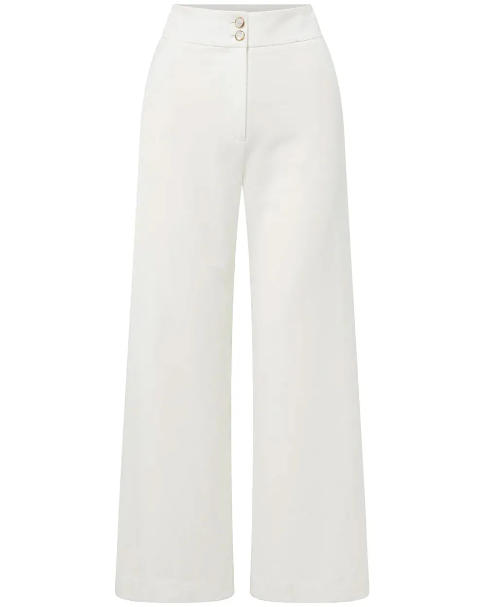 White Jeanne Pant