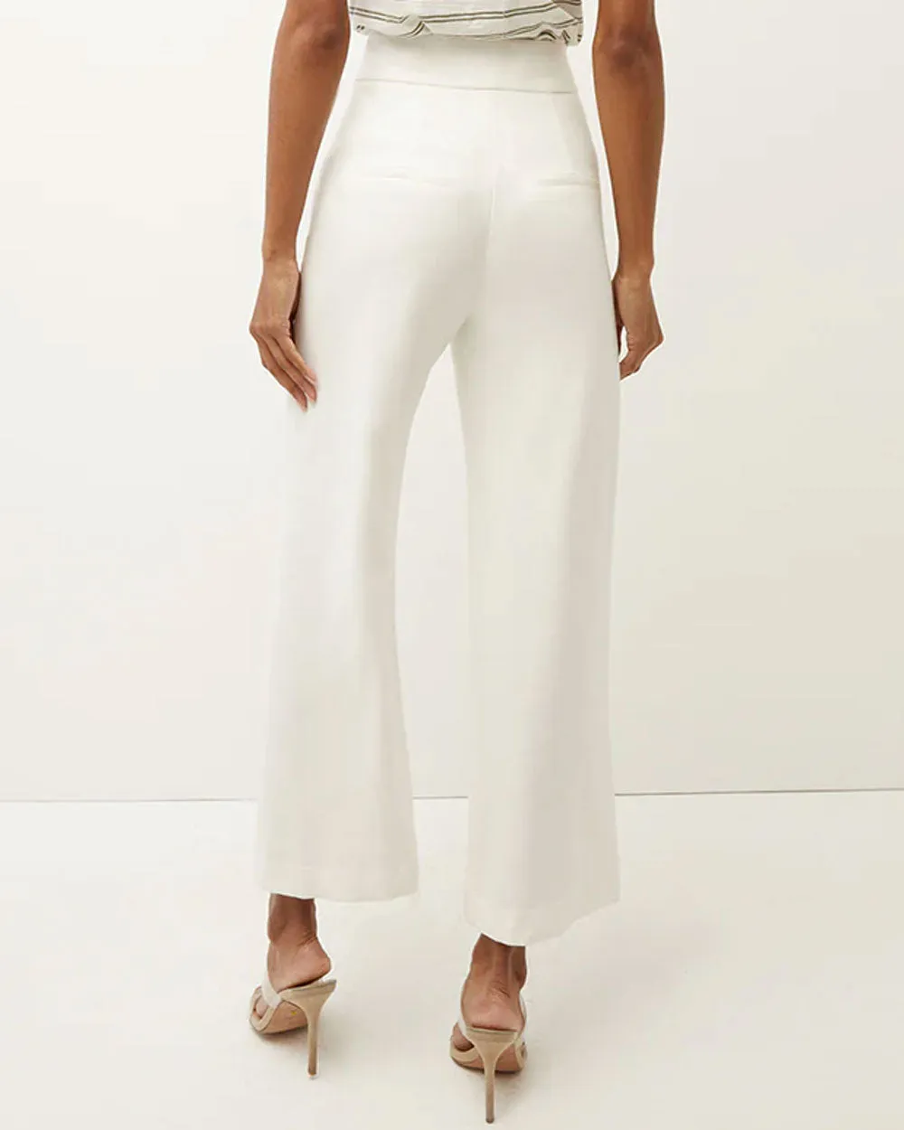 White Jeanne Pant