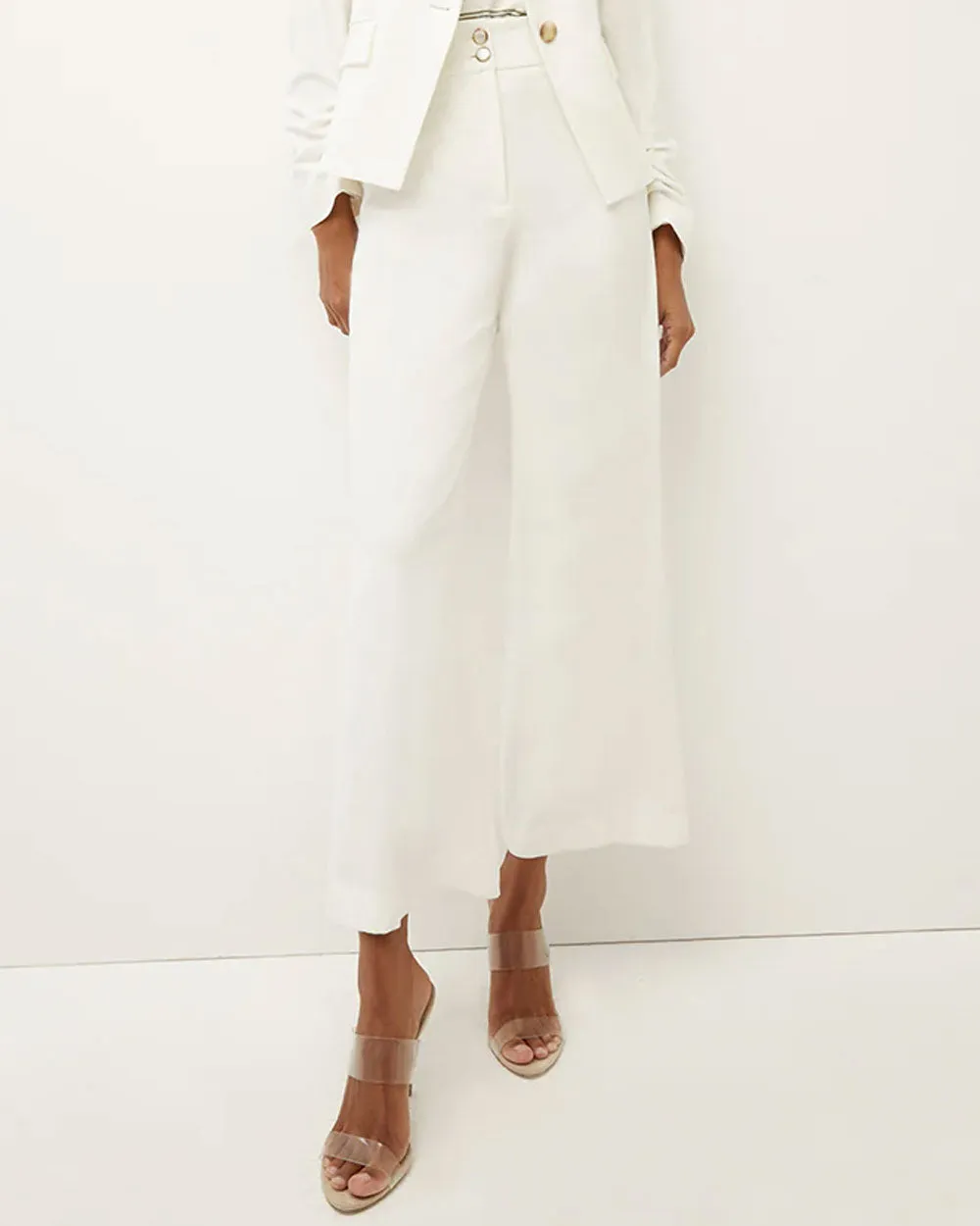 White Jeanne Pant