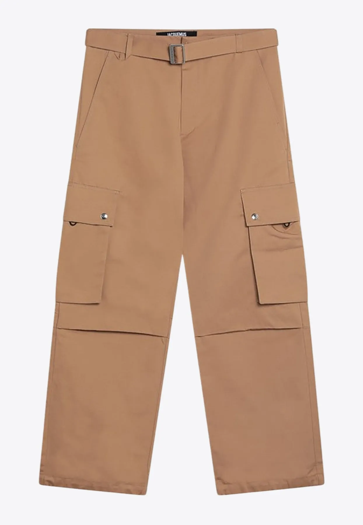 Wide-Leg Cargo Pants