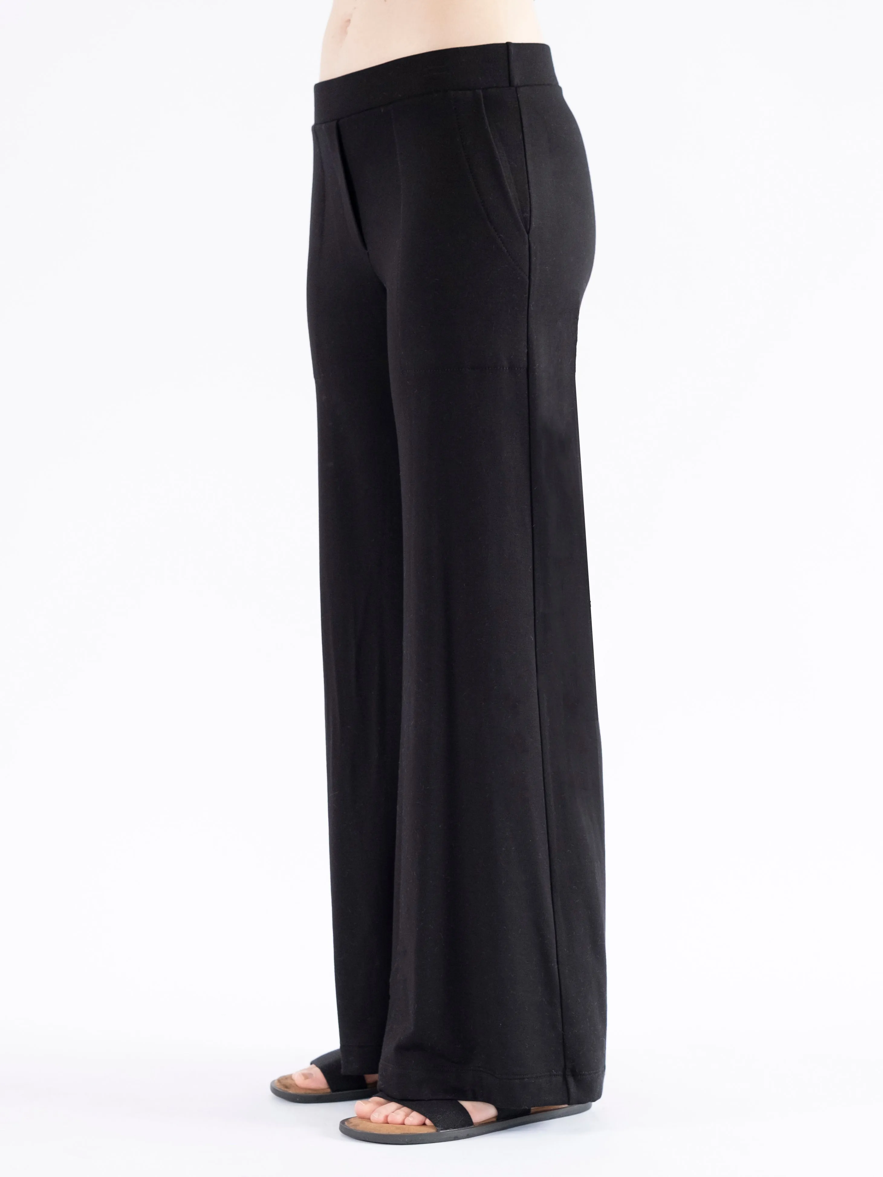 Wide-leg Pants with Pockets