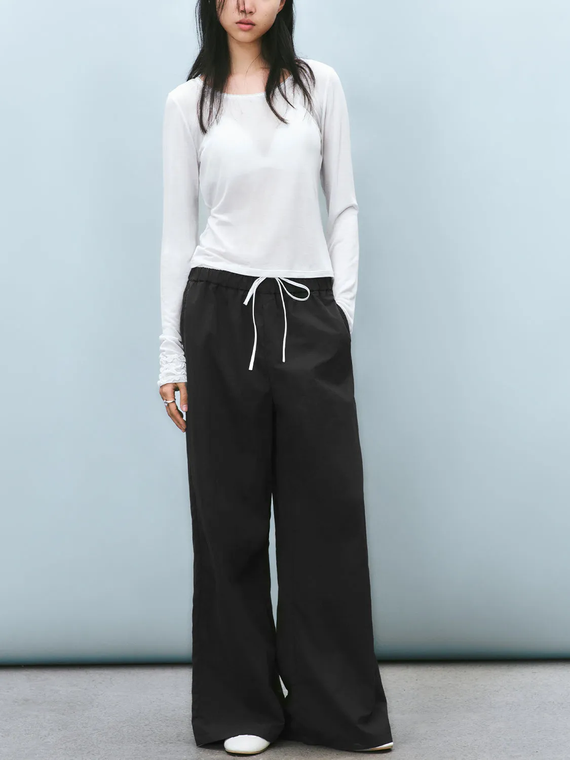 Wide-Leg Pants