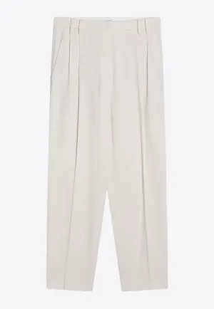 Wide-Leg Tailored Pants