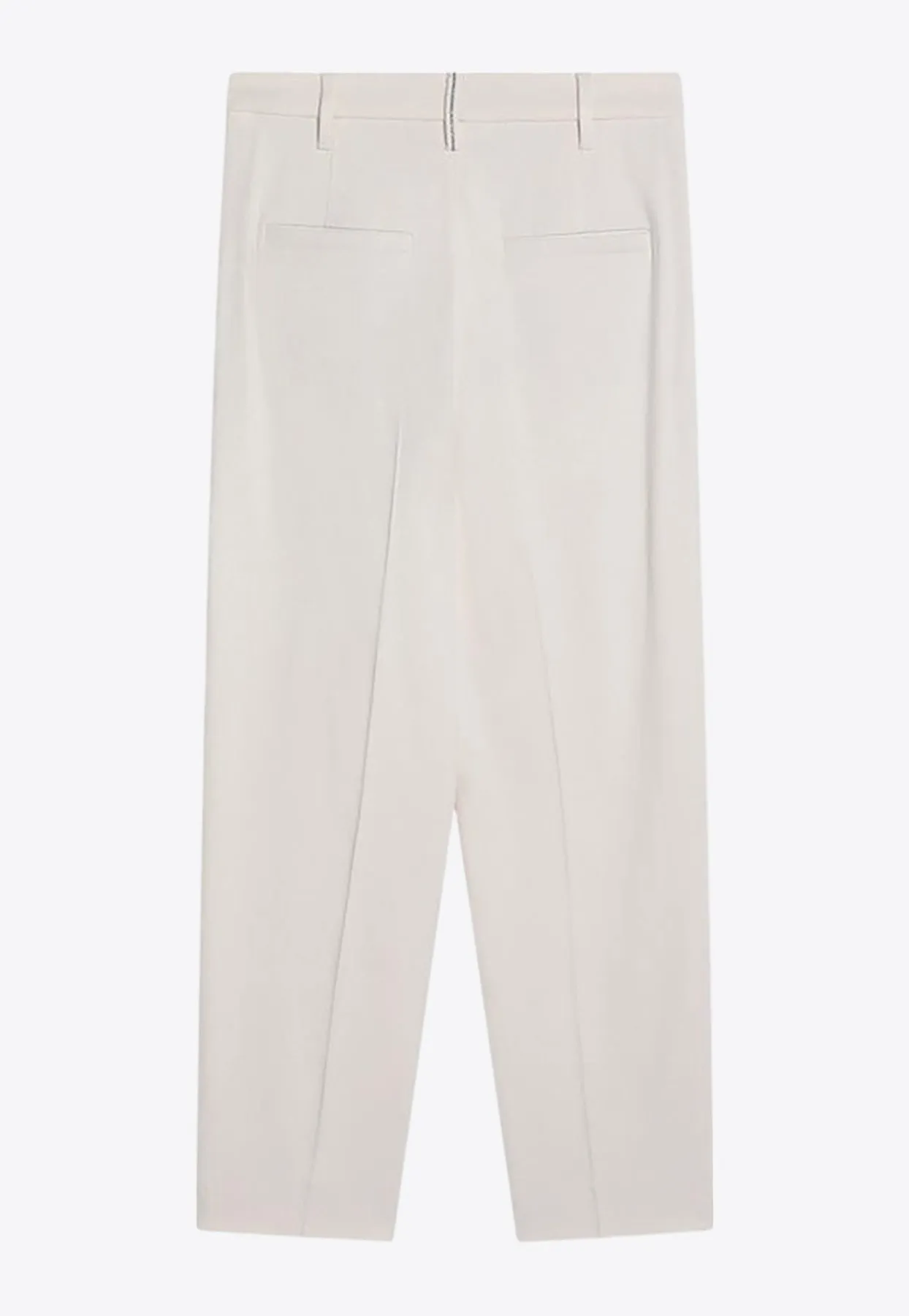 Wide-Leg Tailored Pants
