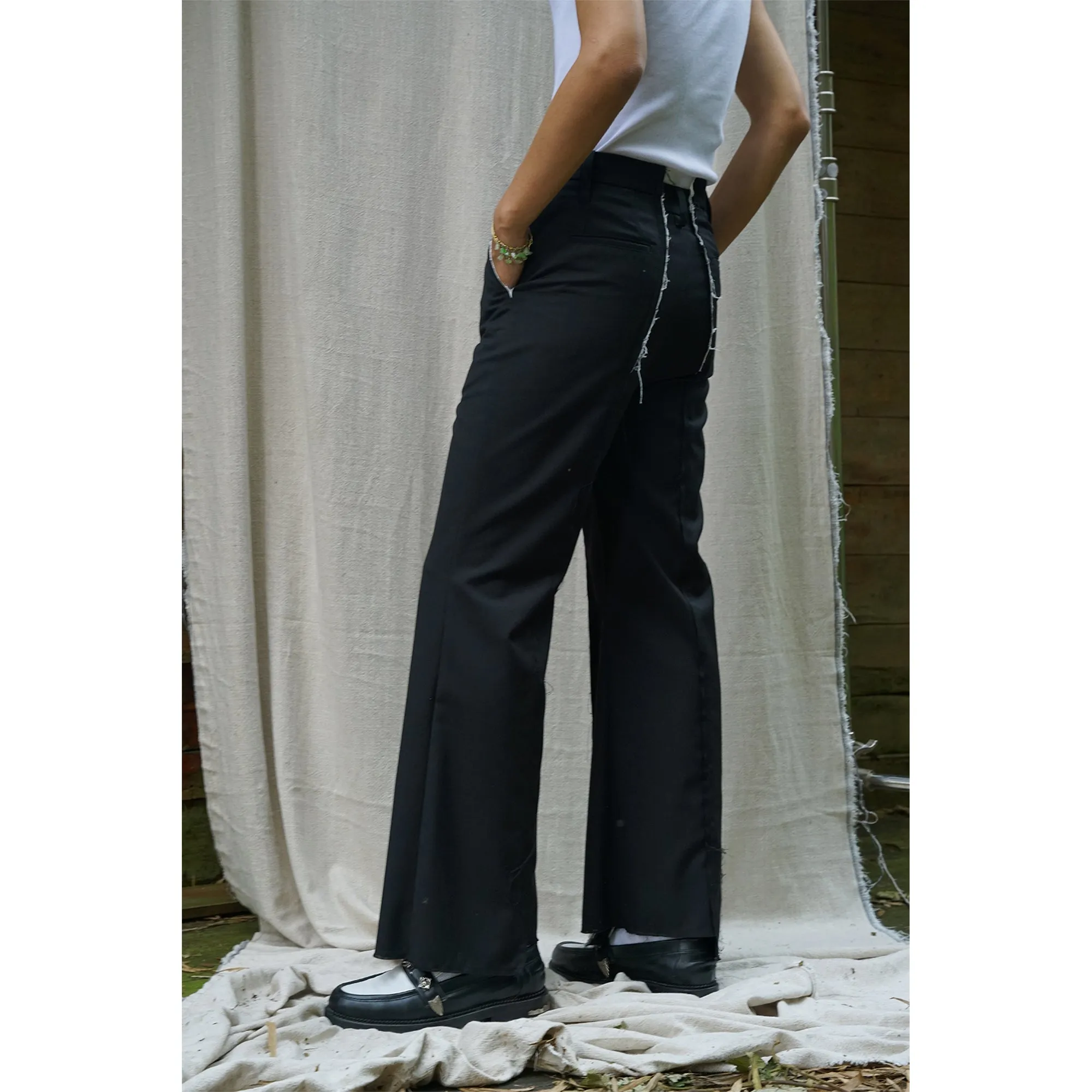 Wide-Leg Trousers