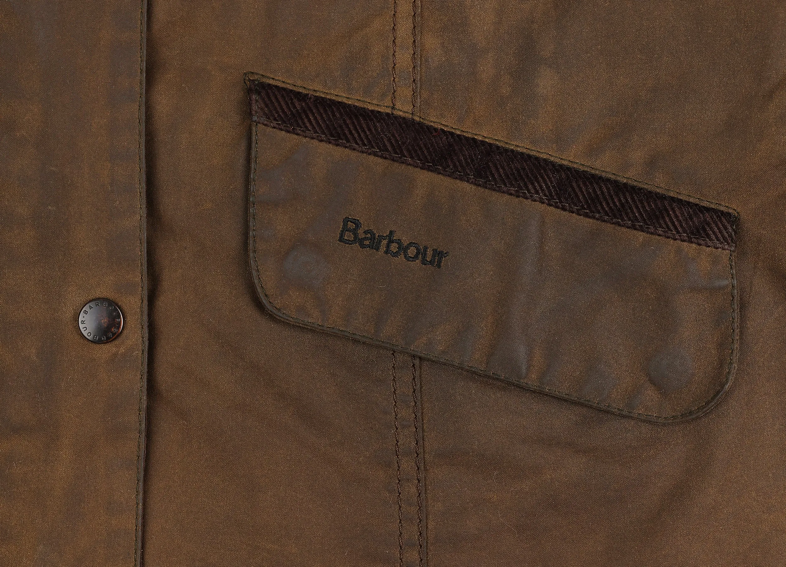 Women's Barbour Isleham Wax Jacket - Green - Women's L