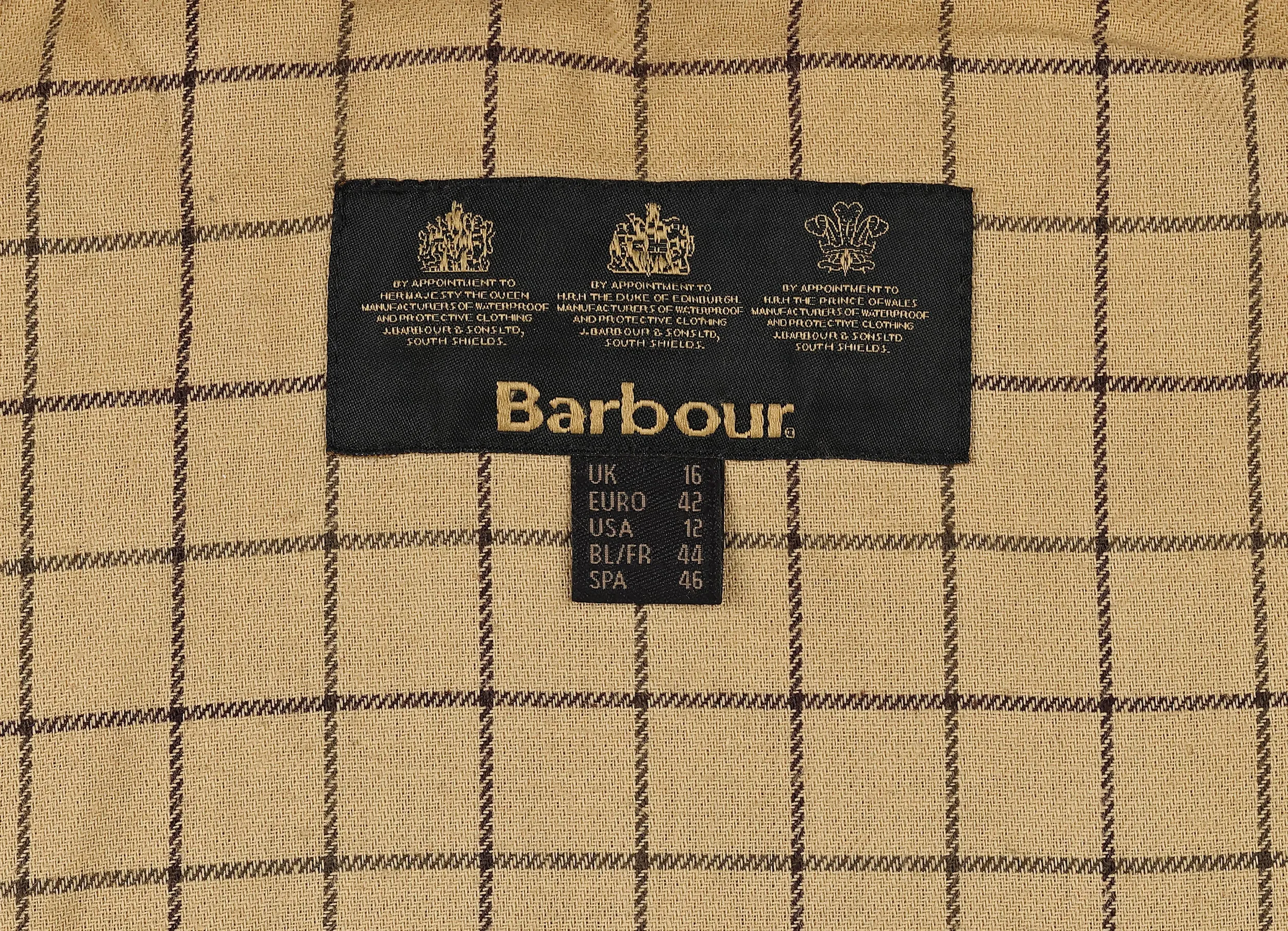 Women's Barbour Isleham Wax Jacket - Green - Women's L