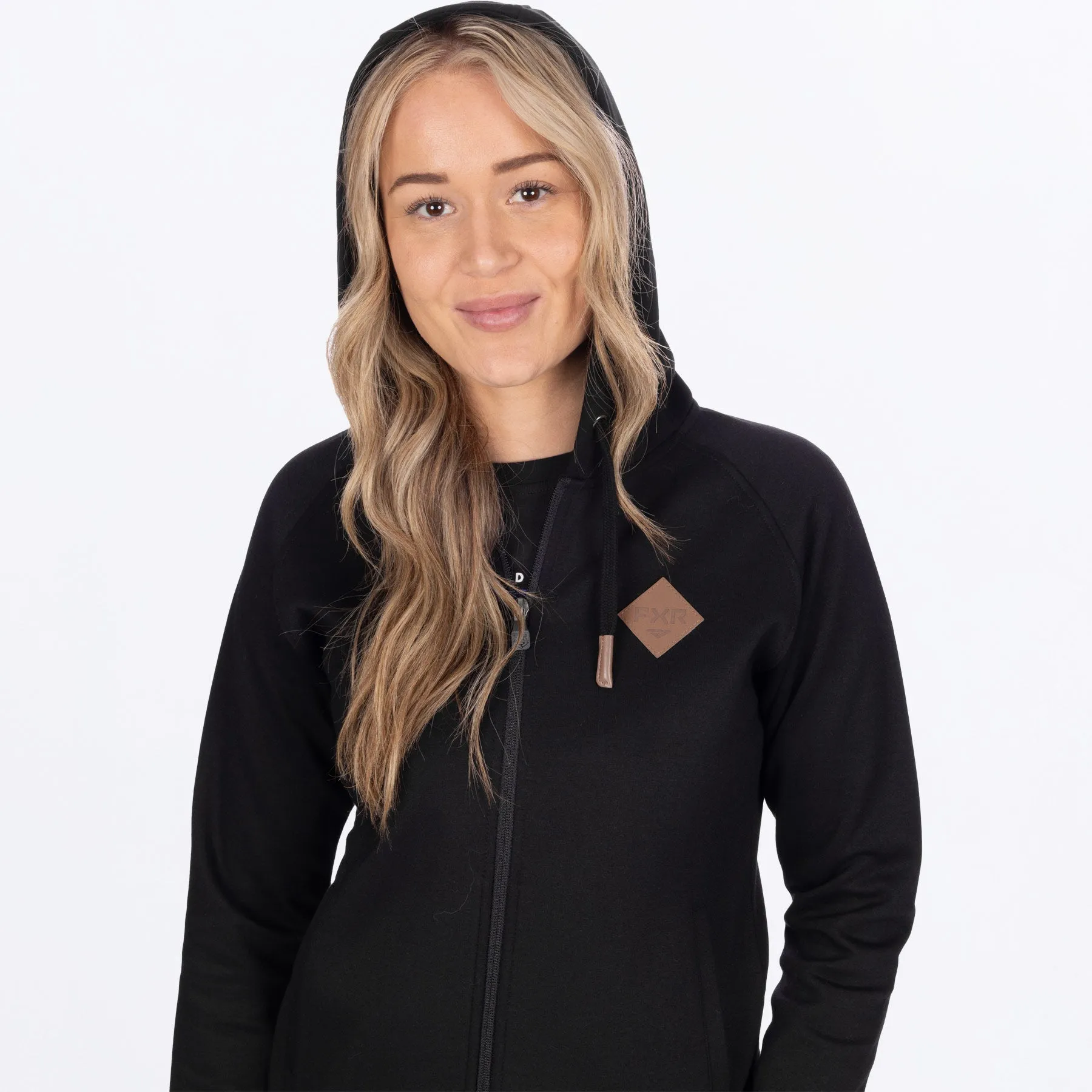 Women's Diamond Zip Hoodie