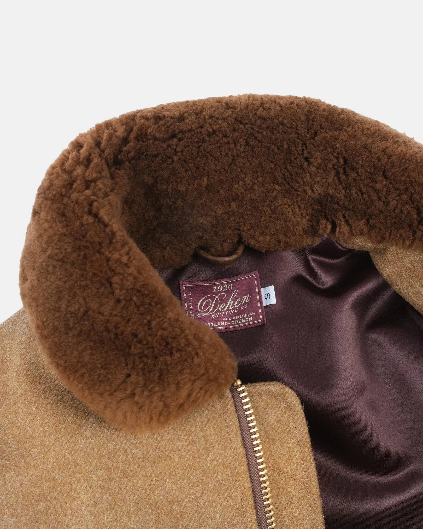 Women's Flyer's Club Jacket - Dark Tan Mix