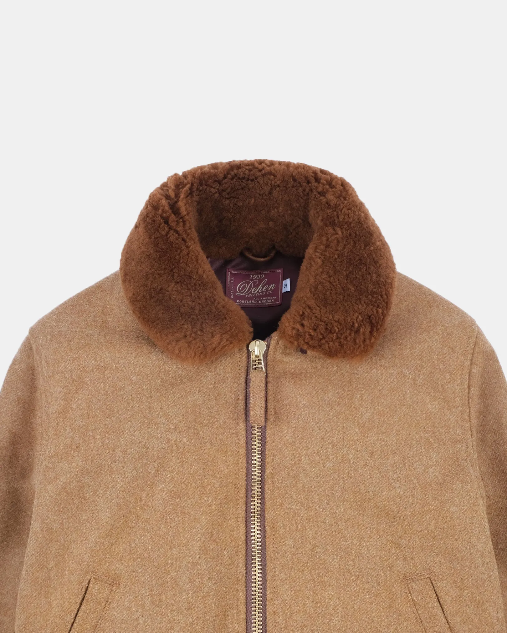 Women's Flyer's Club Jacket - Dark Tan Mix