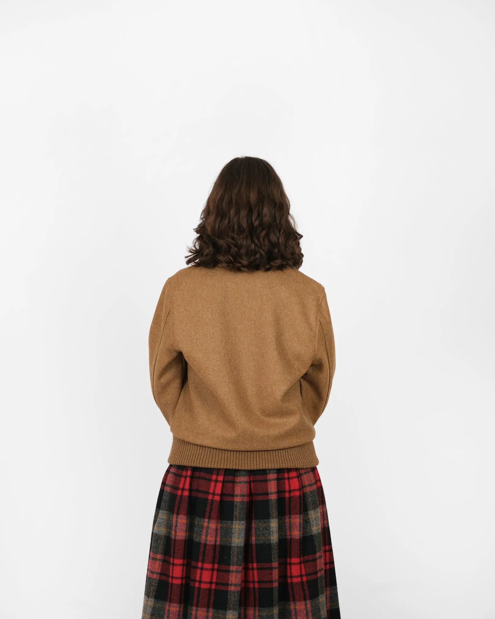 Women's Flyer's Club Jacket - Dark Tan Mix