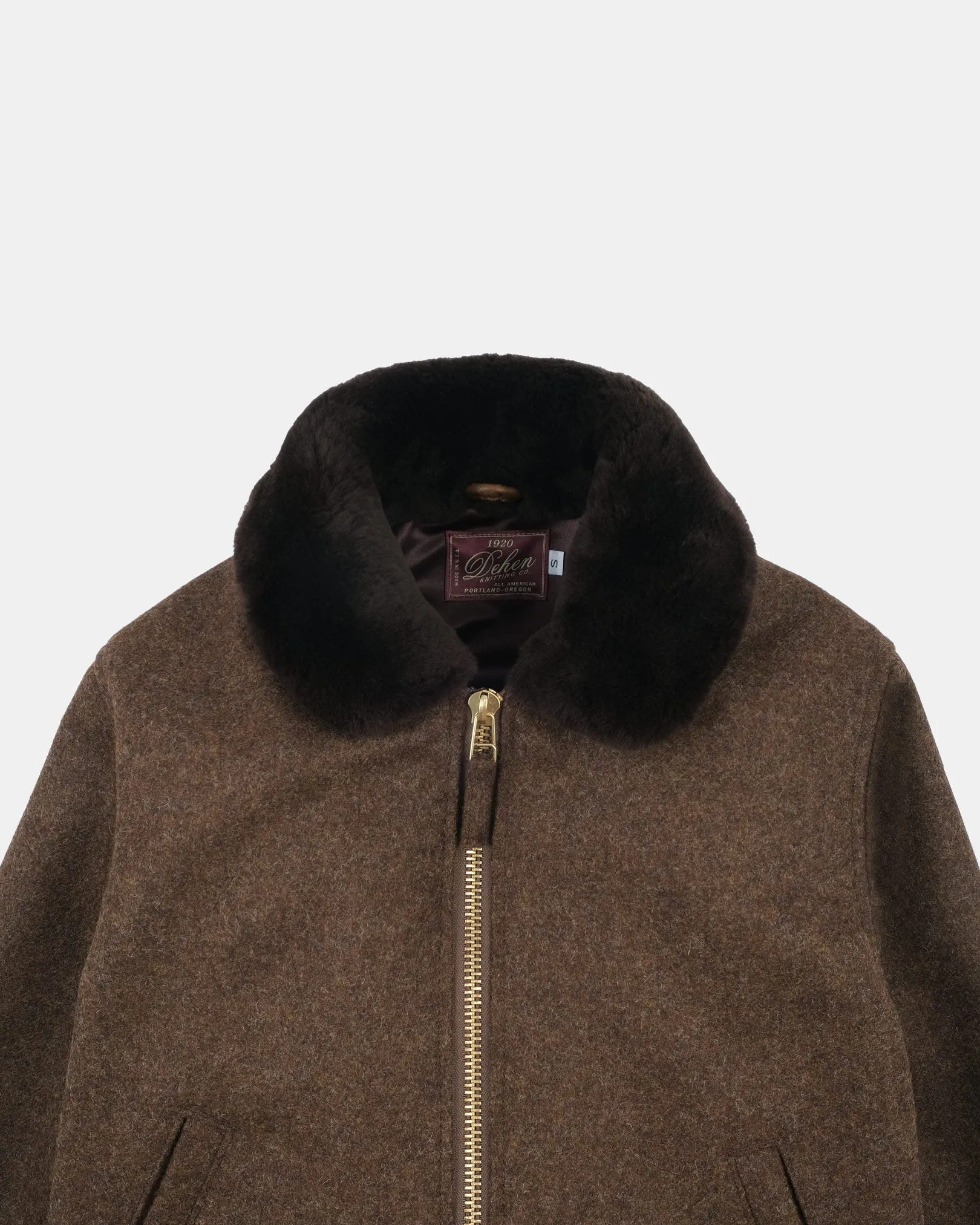 Women's Flyer's Club Jacket - Medium Brown Mix