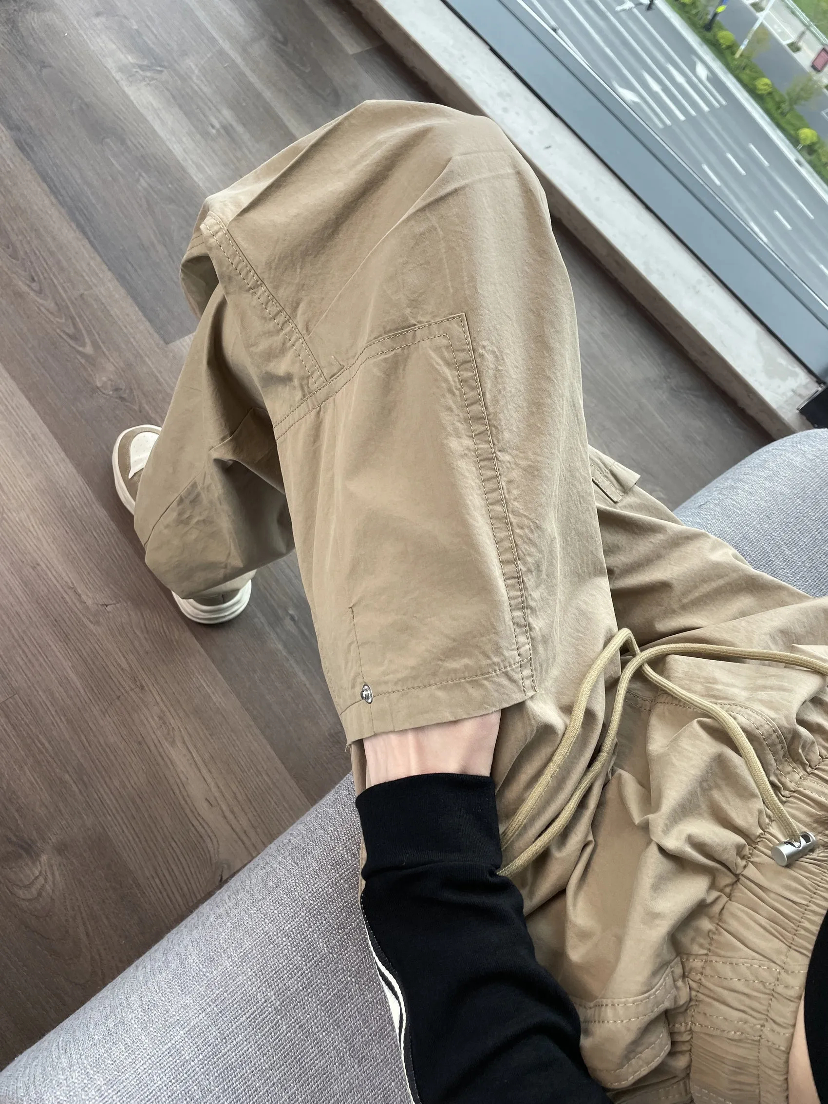 Women's Lightweight and Breathable High Waisted Cargo Pant