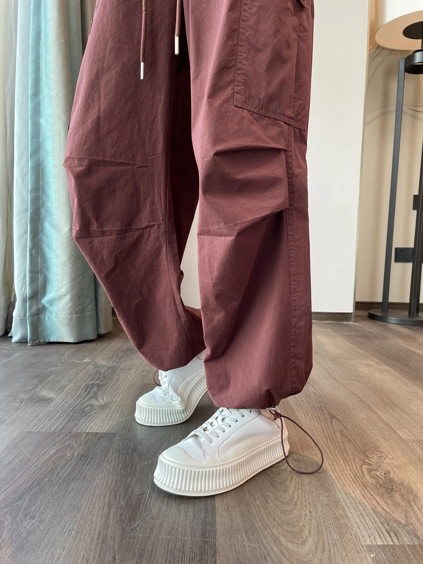 Women's Lightweight and Breathable High Waisted Cargo Pant