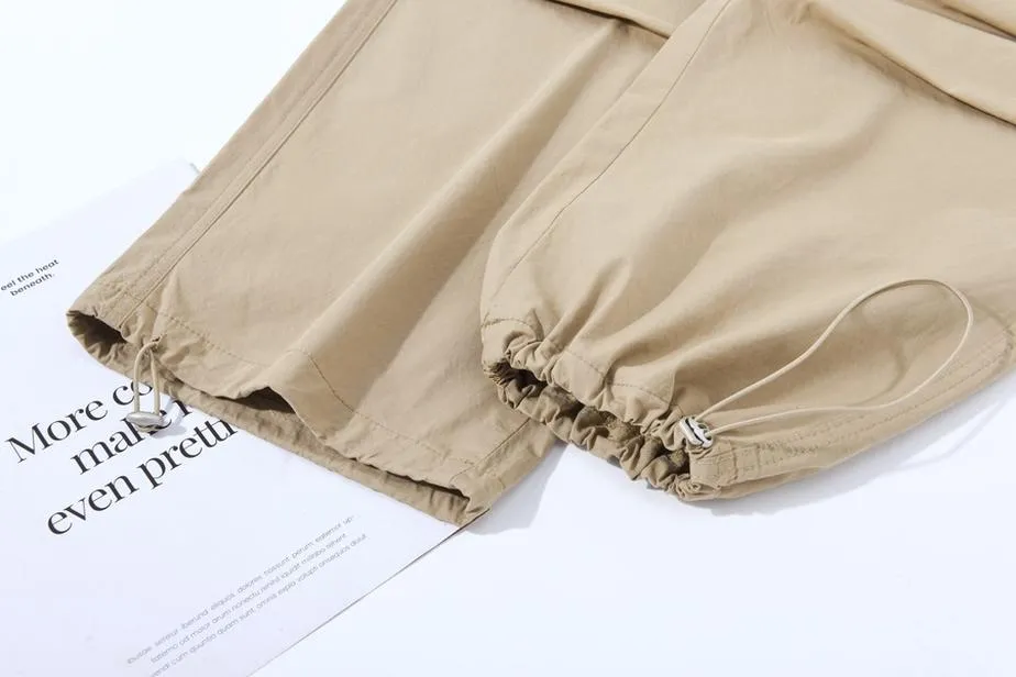 Women's Lightweight and Breathable High Waisted Cargo Pant