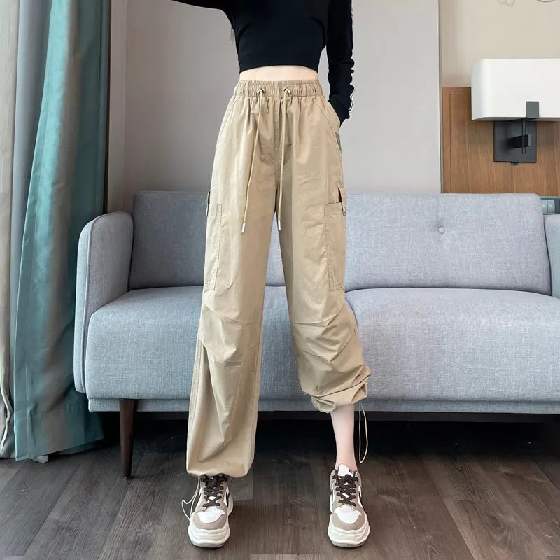 Women's Lightweight and Breathable High Waisted Cargo Pant