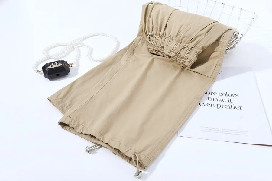 Women's Lightweight and Breathable High Waisted Cargo Pant