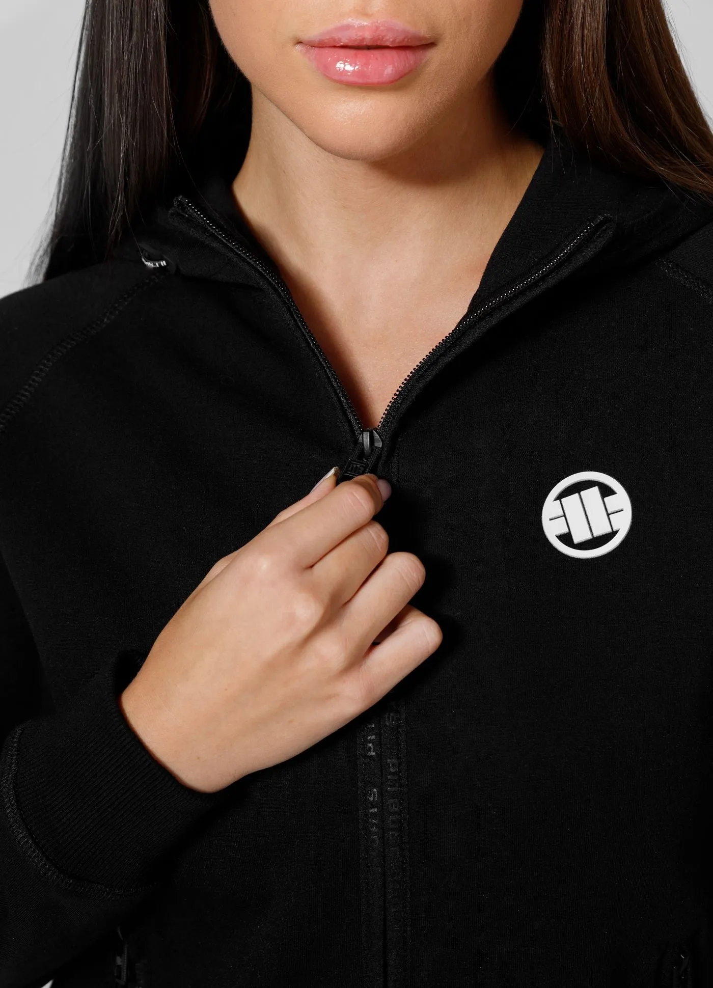 Women's zip-up hoodie Fuchsia