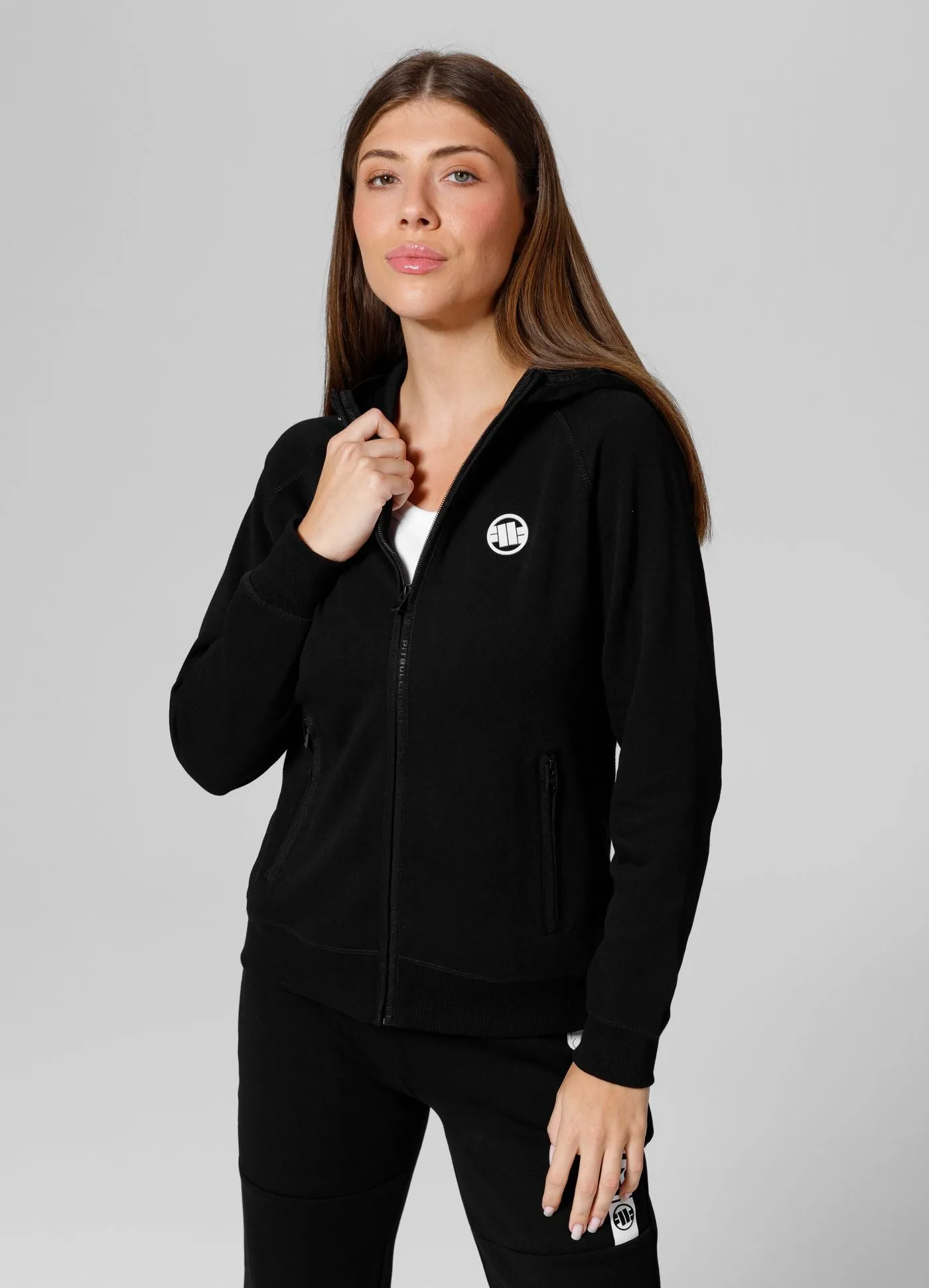 Women's zip-up hoodie Fuchsia