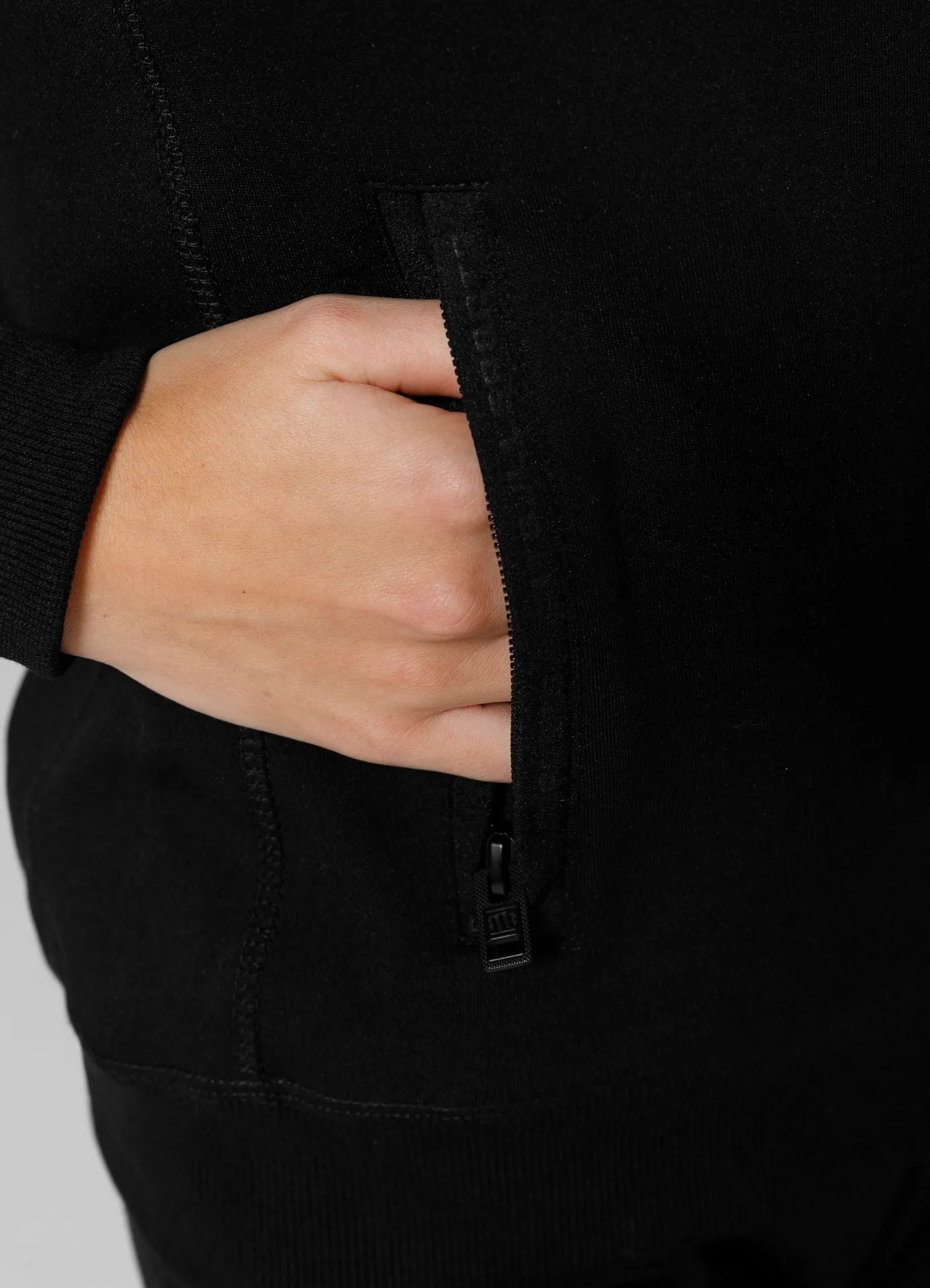 Women's zip-up hoodie Fuchsia