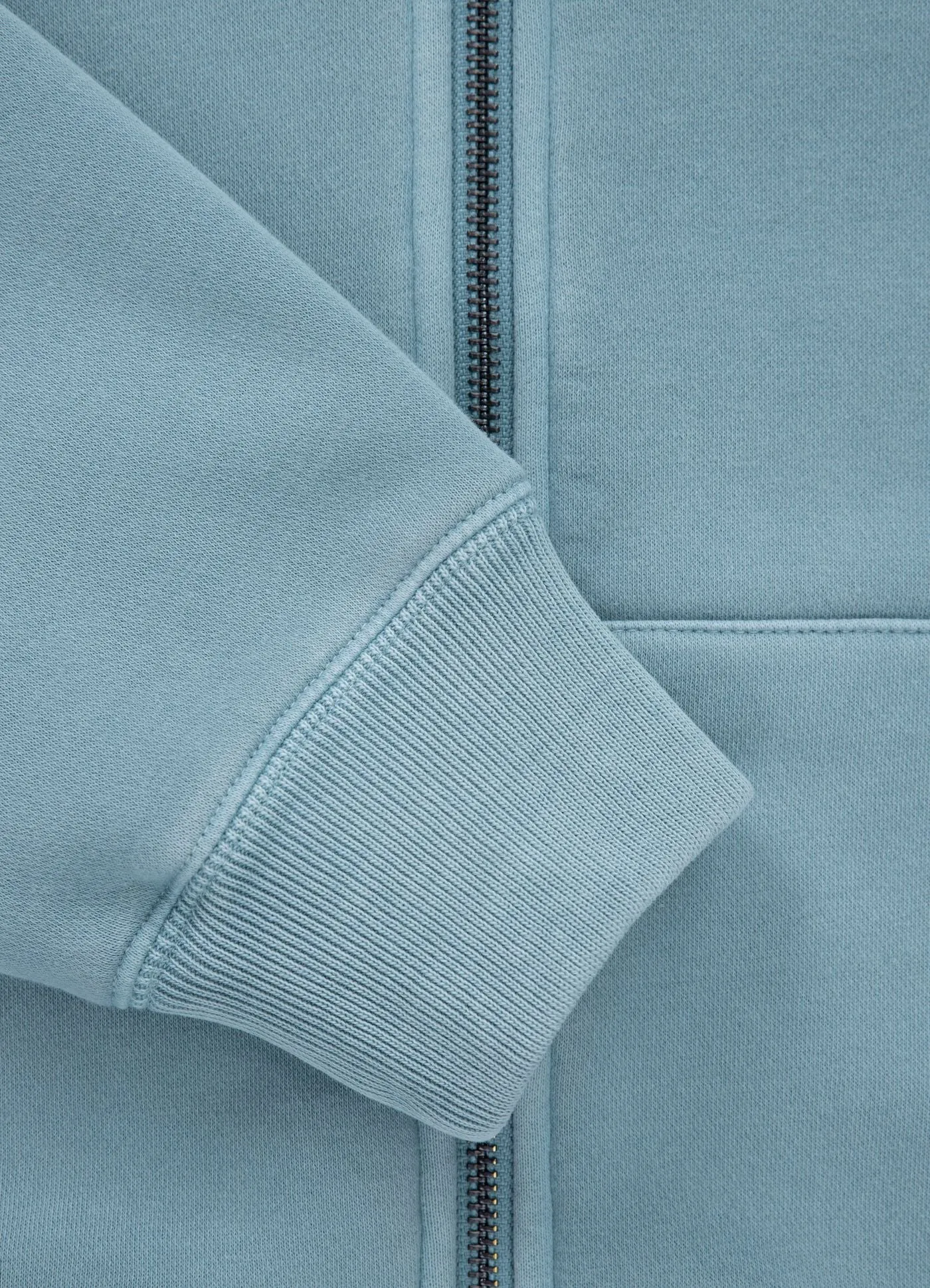 Women's zip-up hoodie Washed Manzanita II - Blue