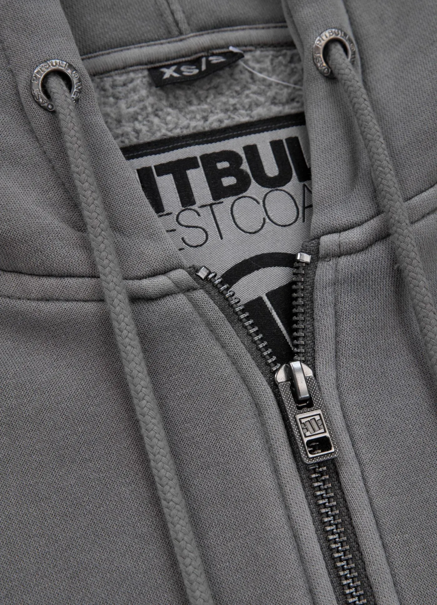 Women's zip-up hoodie Washed Manzanita