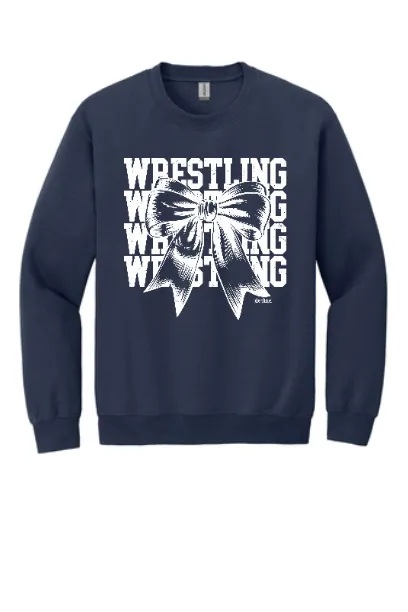 Wrestling Bow Repeat Tee or Sweatshirt