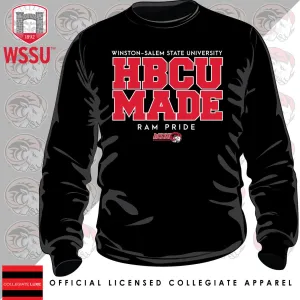 WSSU | HBCU MADE Black Unisex Sweatshirts (**)