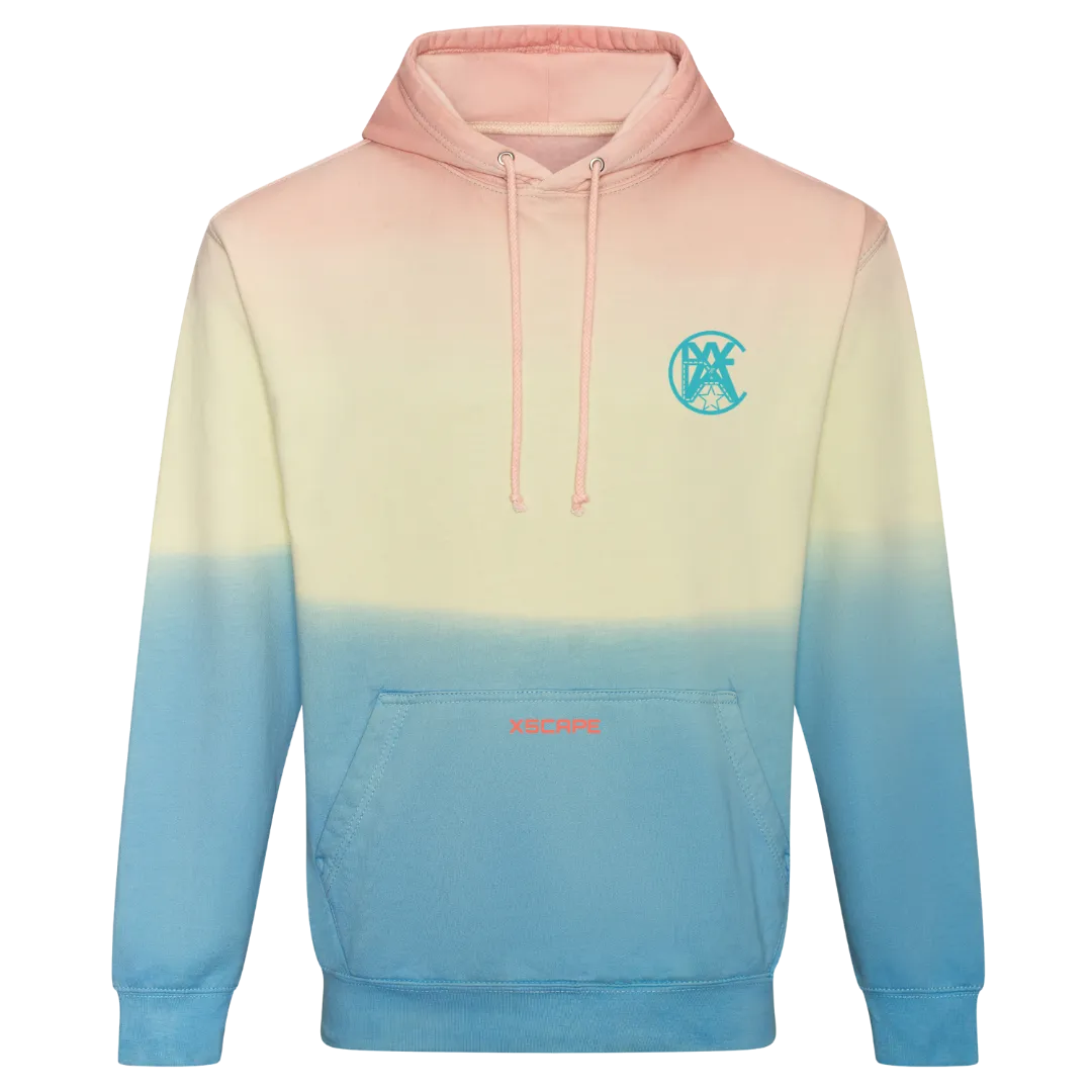X5CAPE Tie Dye Hoodie - Sunset Dip