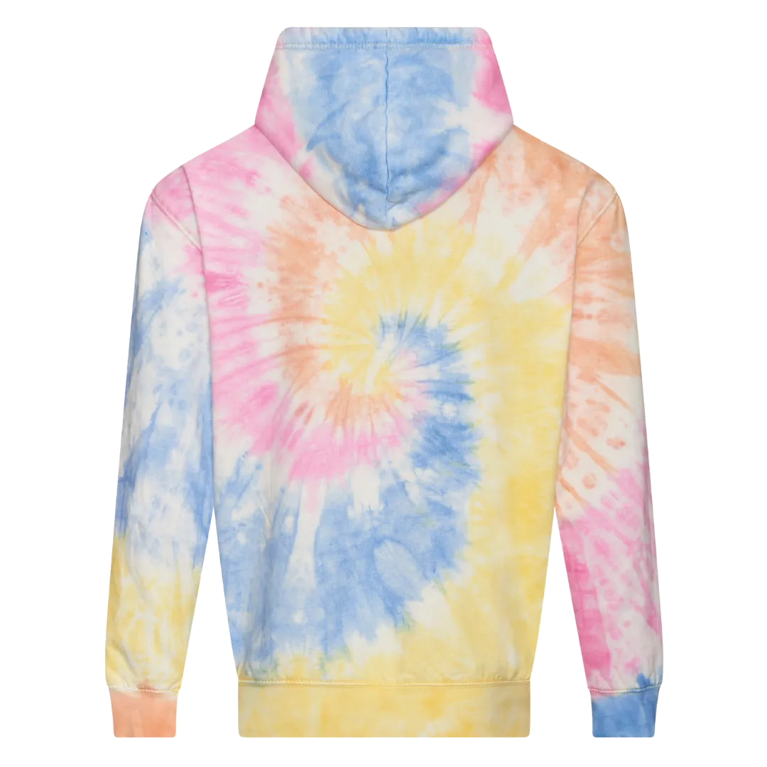 X5CAPE Tie Dye Hoodie - Tie Dye Swirl
