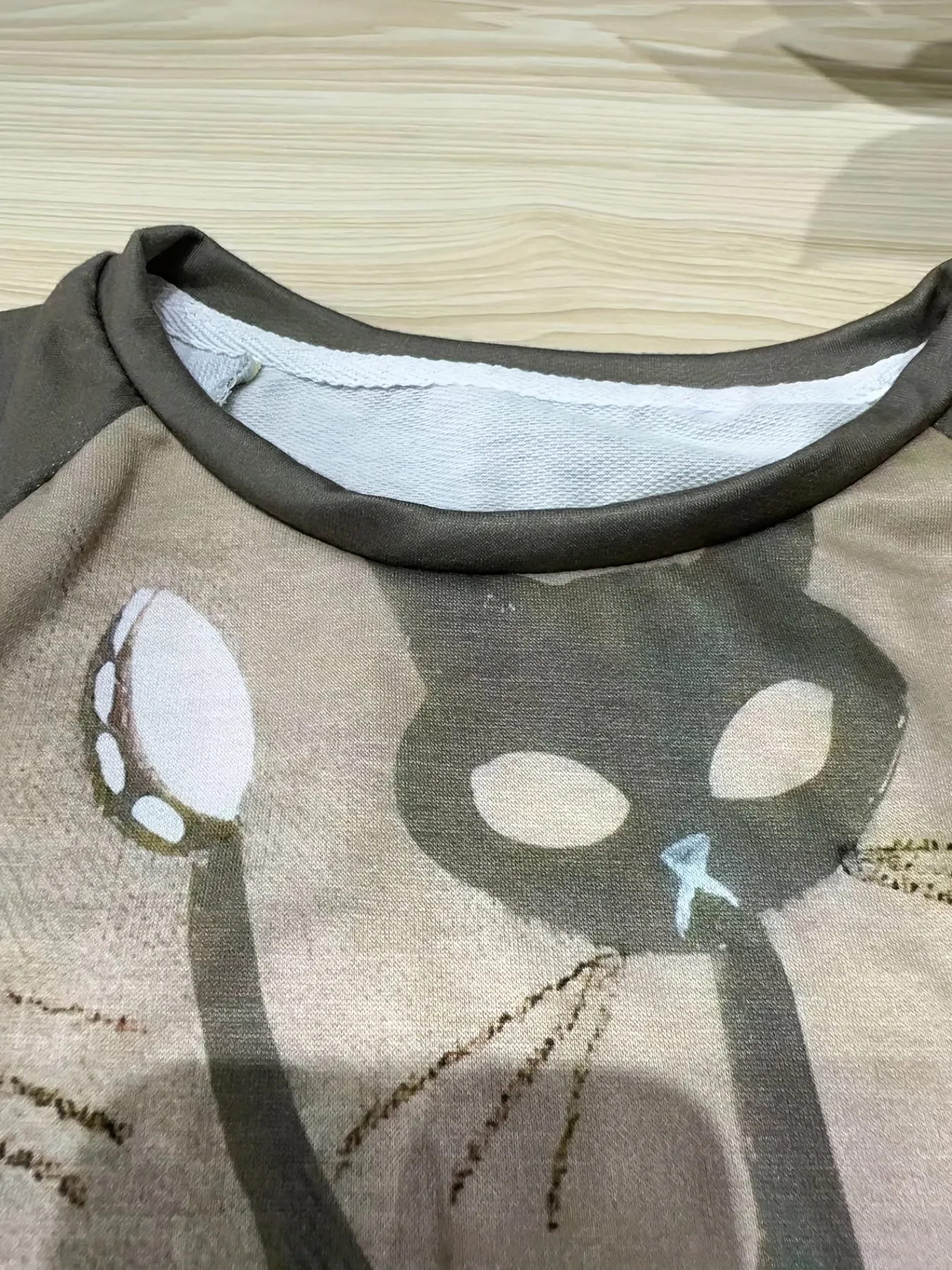 xieyinshe  Long Sleeve Round Neck Casual Sweatshirts, Cat Graphic Sports Pullover Tops, Women's Sporty Sweatshirts