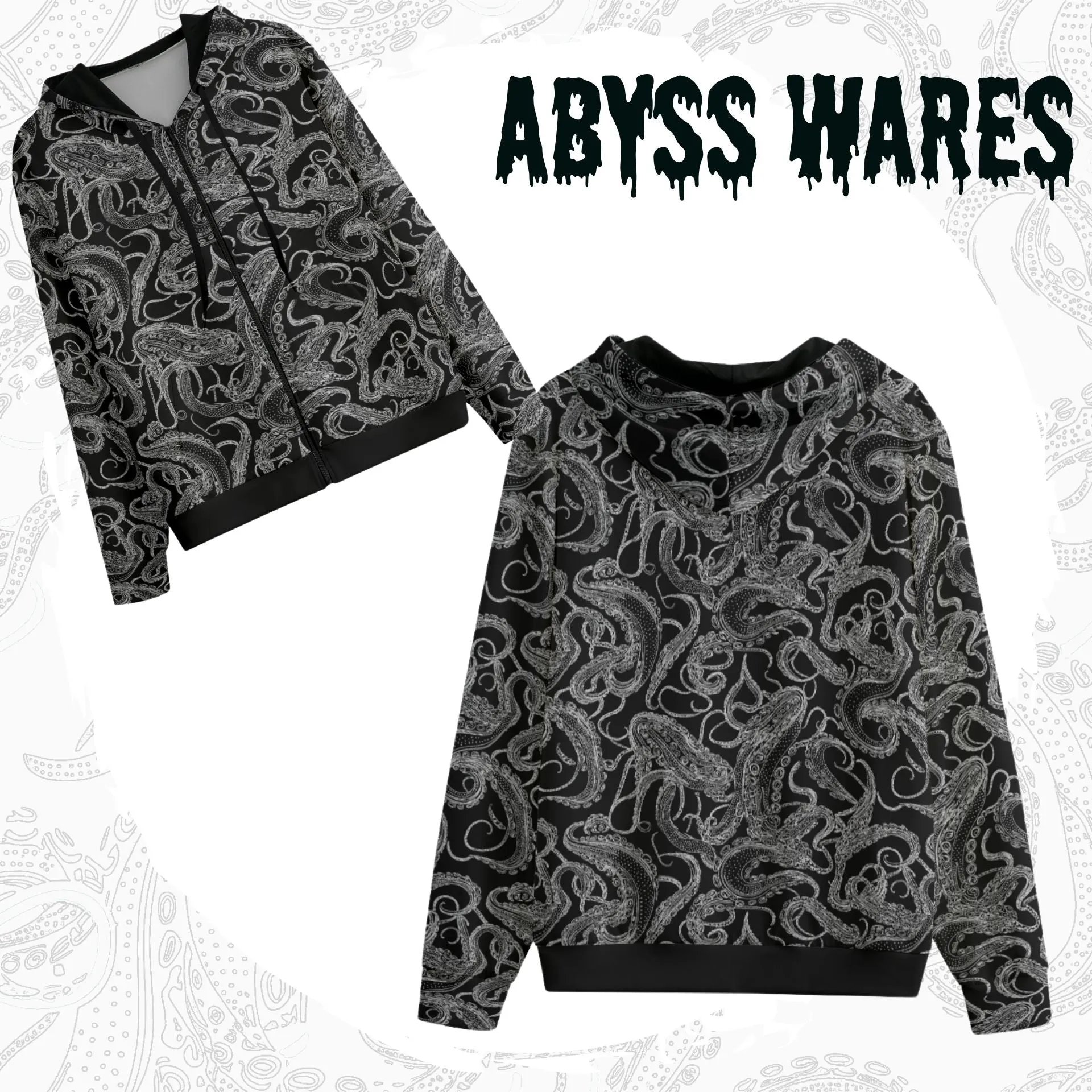Xray Tentacle Zip Up Hoodie