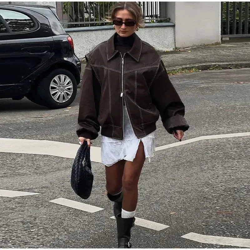 Y2K Leather Jacket