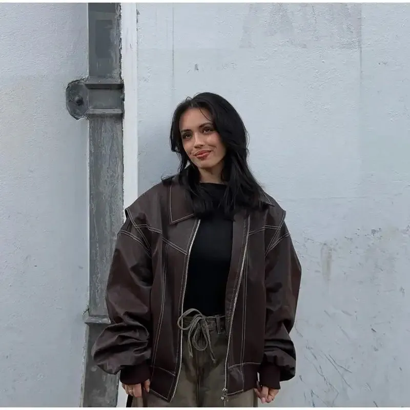 Y2K Leather Jacket