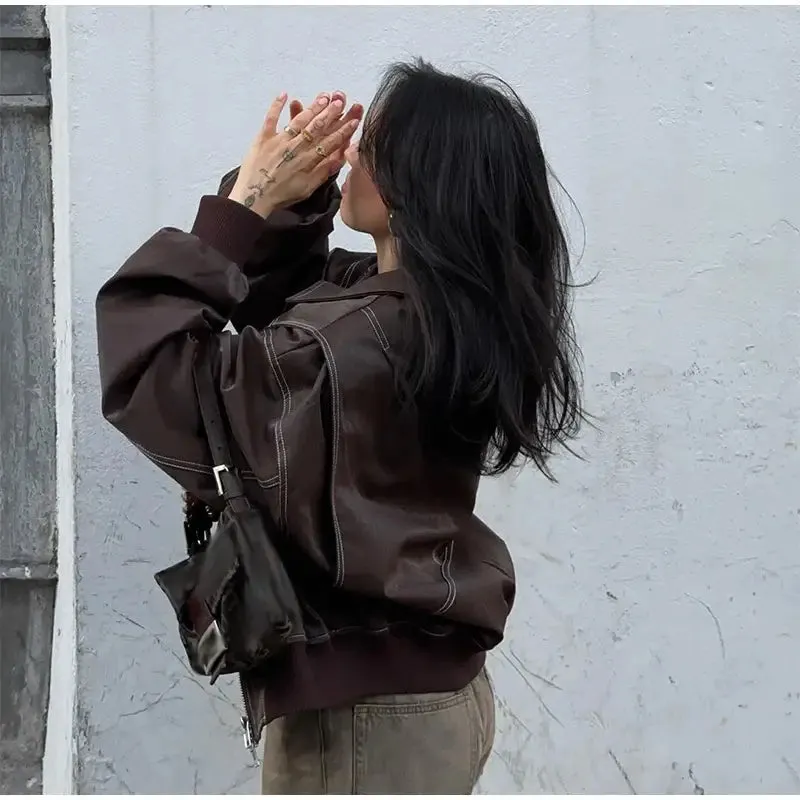 Y2K Leather Jacket