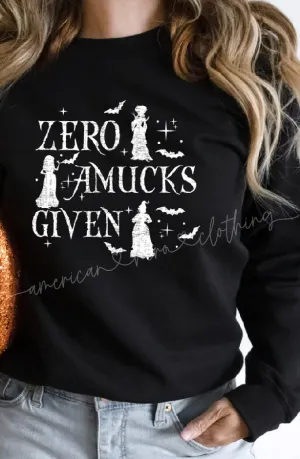 Zero Amucks Given Crewneck Pullover