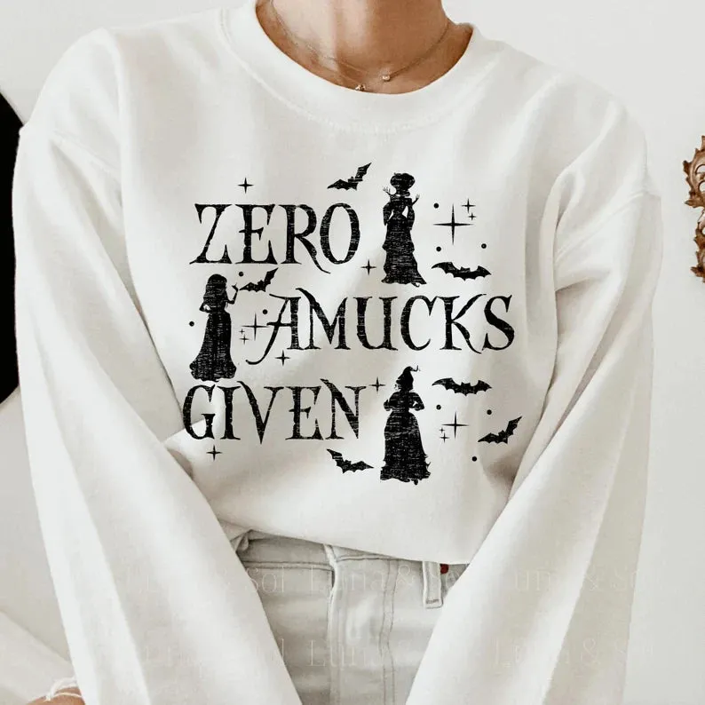 Zero Amucks Given Crewneck Pullover
