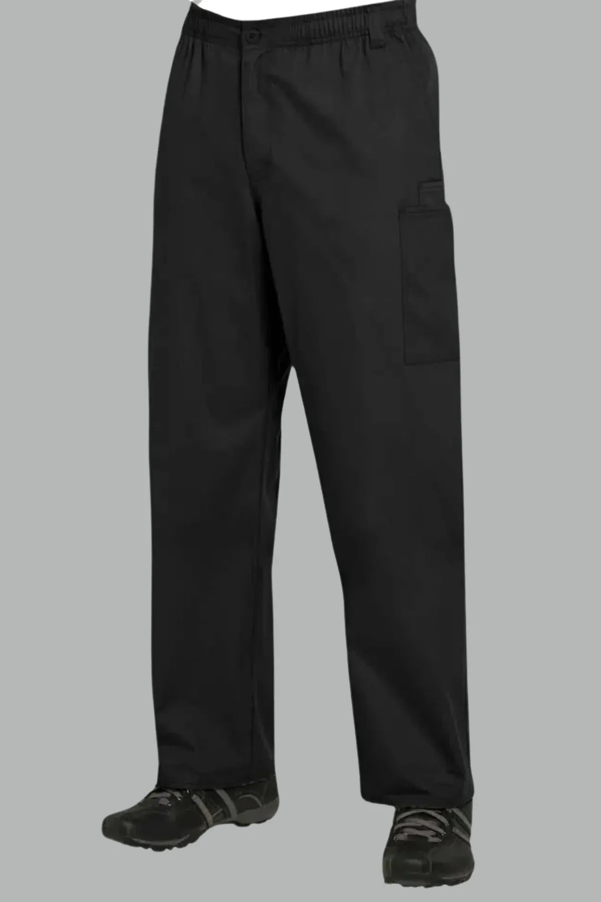 Zip Fly Pull-On Cargo Pants