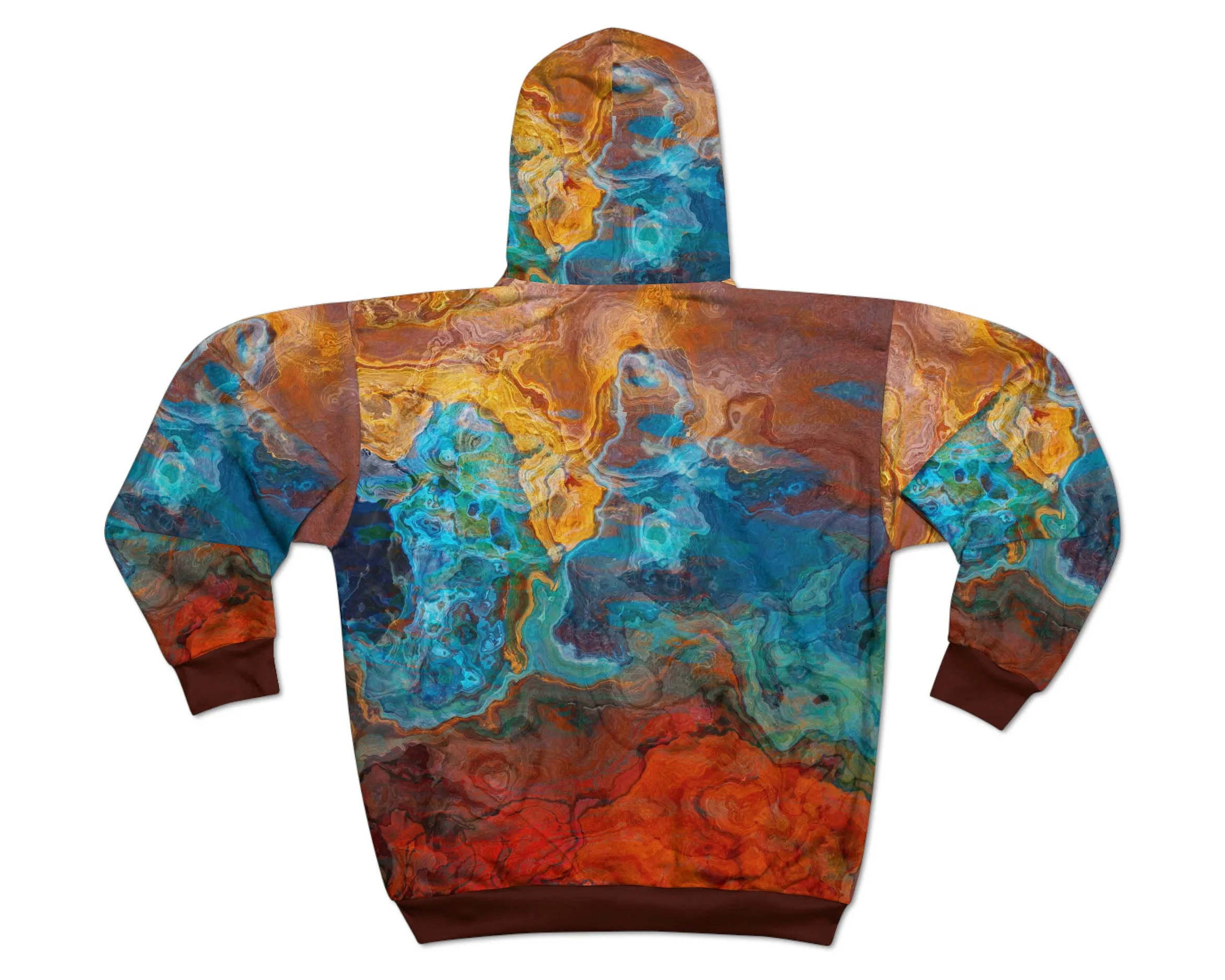 Zip Hoodie, Sedona Sunrise